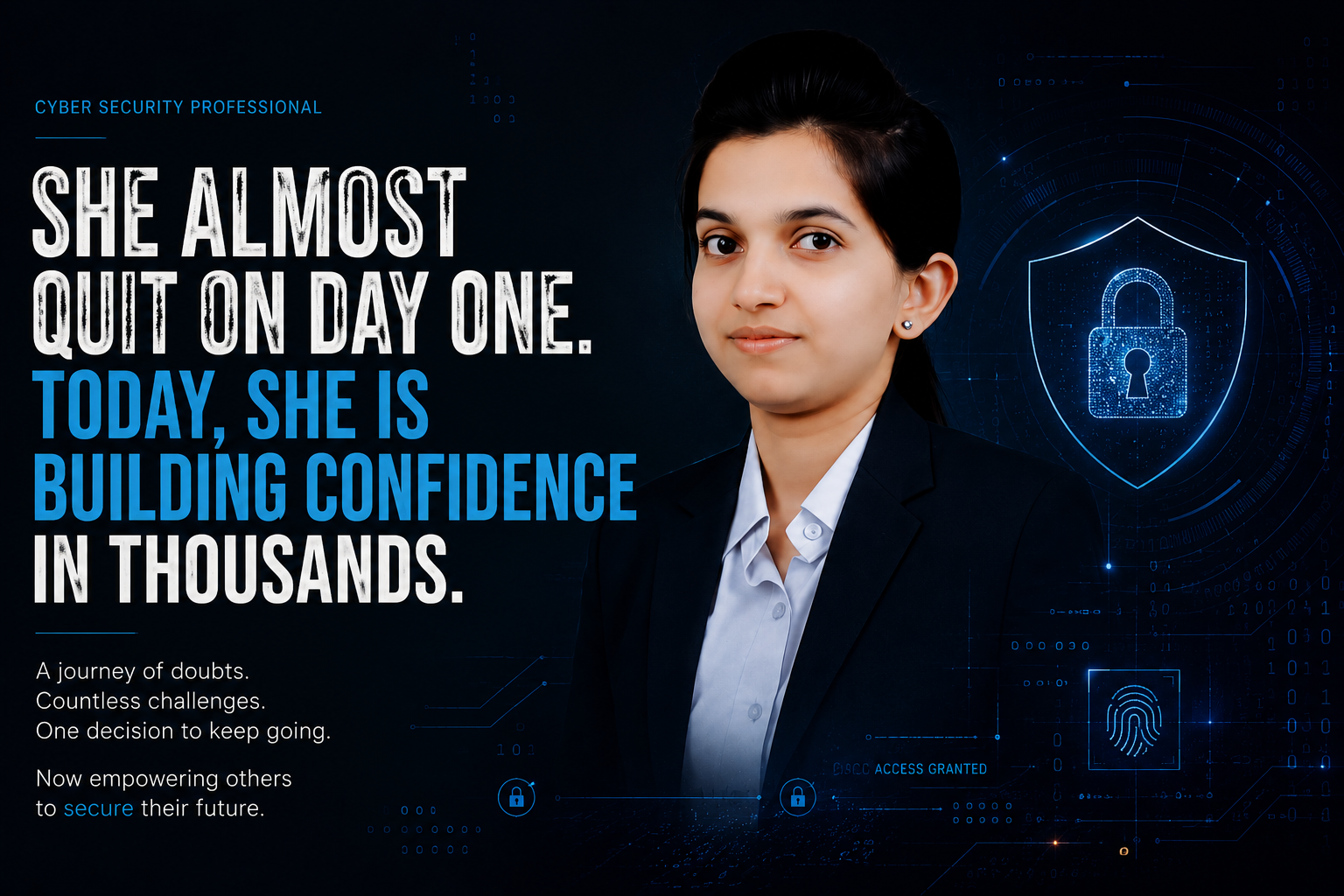 She Almost Quit On Day One. Today, She Is Building Confidence In Thousands