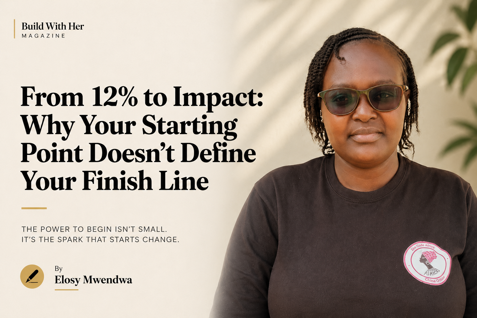From 12% to Impact: Why Your Starting Point Doesn’t Define Your Finish Line