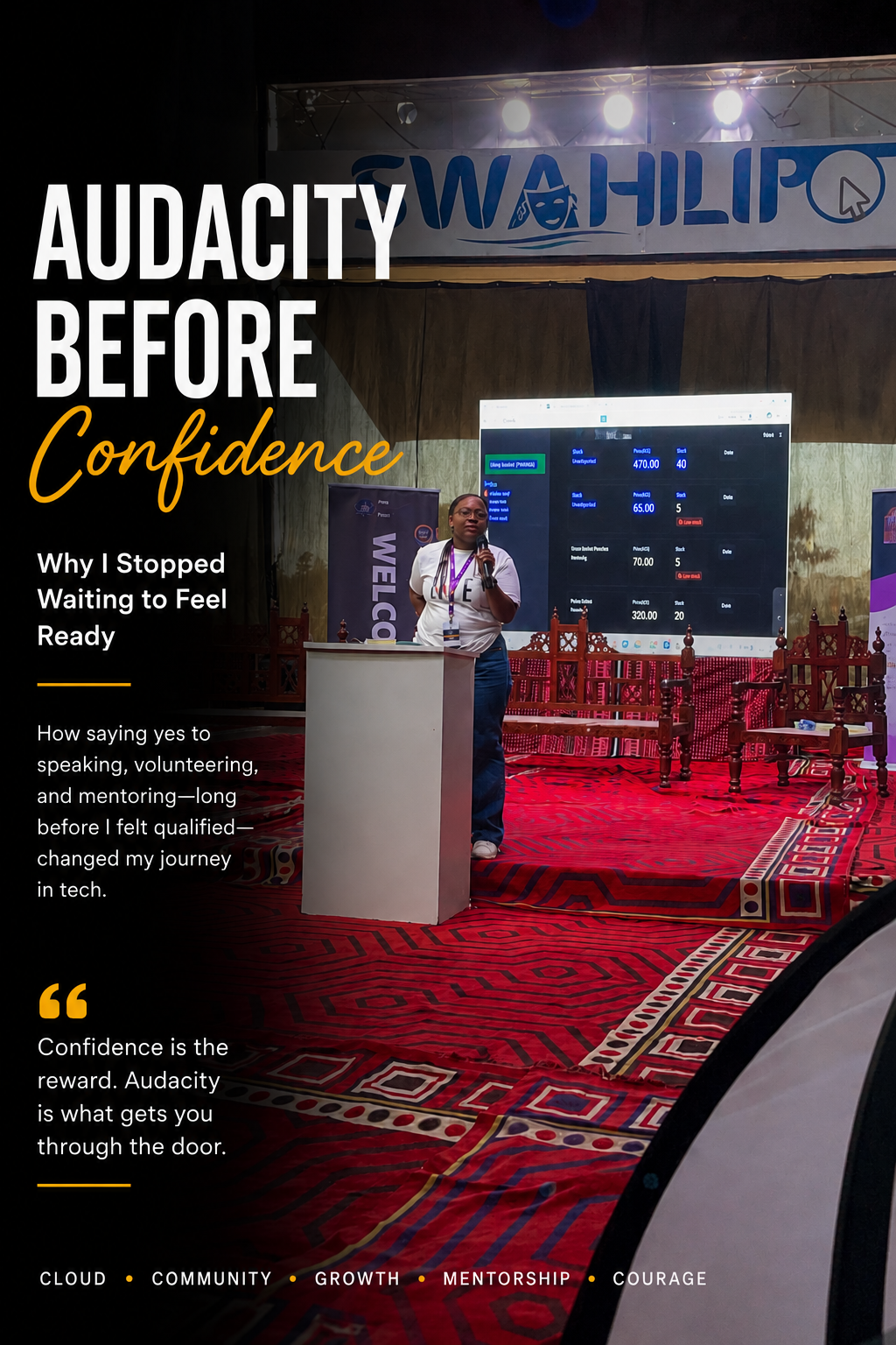 Audacity Before Confidence: Why I Stopped Waiting to Feel Ready
