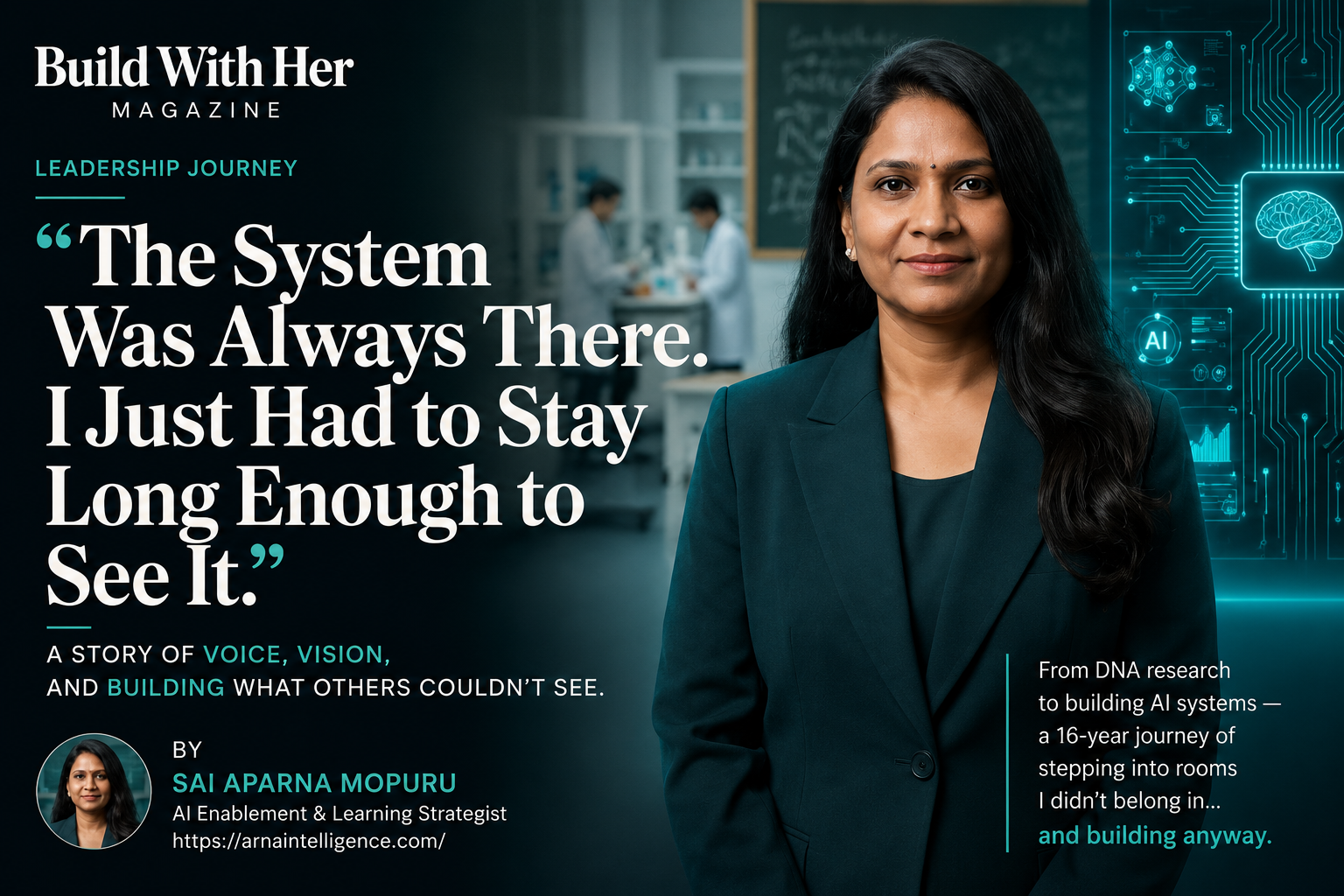 "The System Was Always There. I Just Had to Stay Long Enough to See It."  