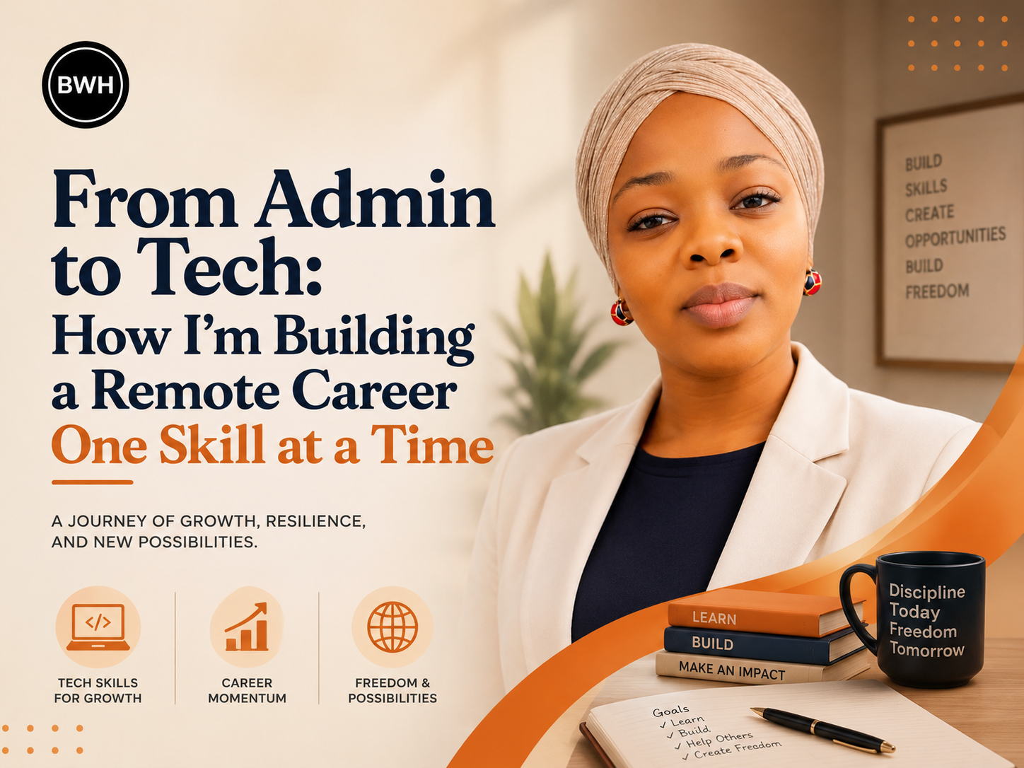From Admin to Tech: How I'm Building a Remote Career One Skill at a Time
