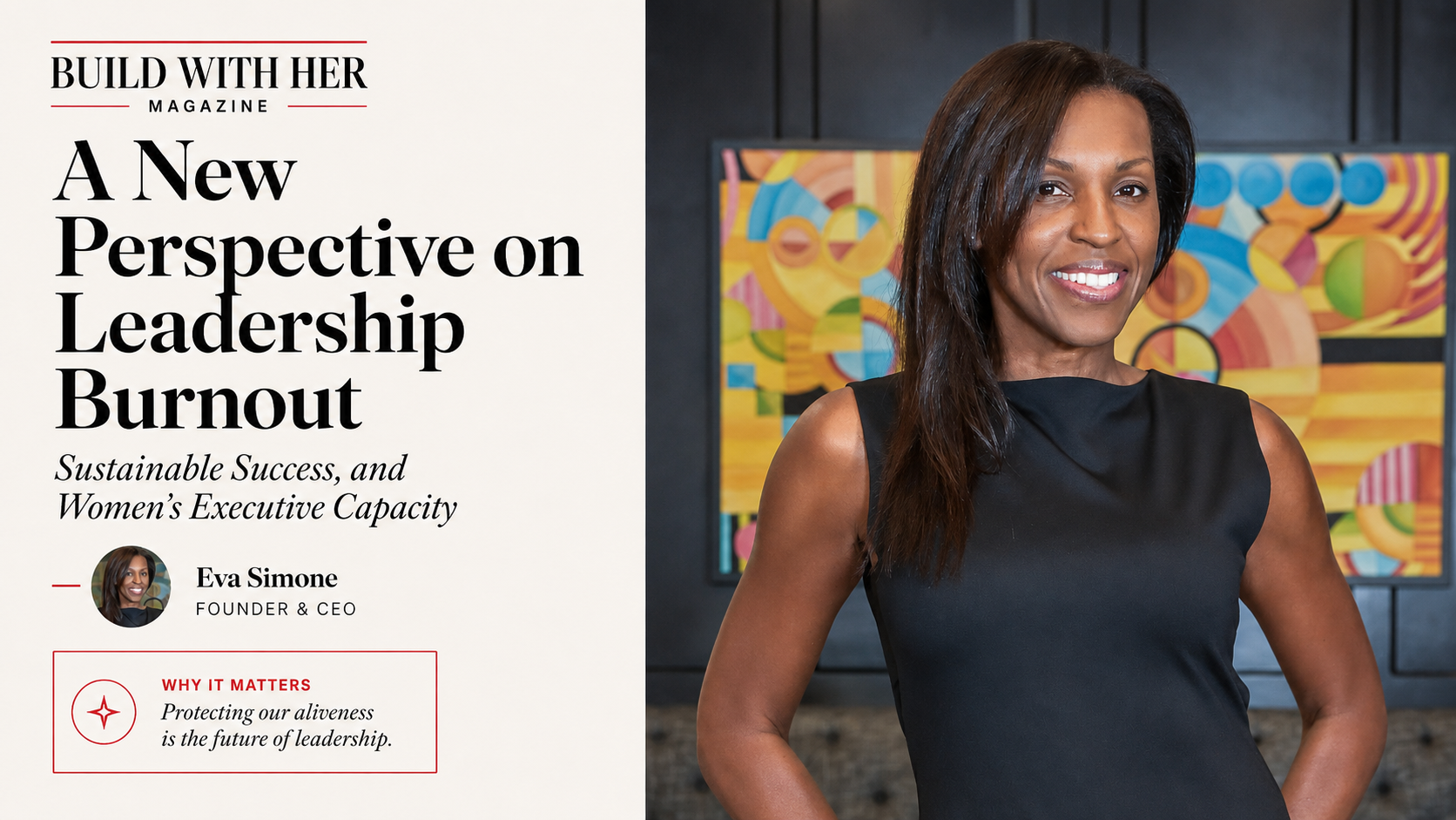 A New Perspective on Leadership Burnout, Sustainable Success, and Women's Executive Capacity