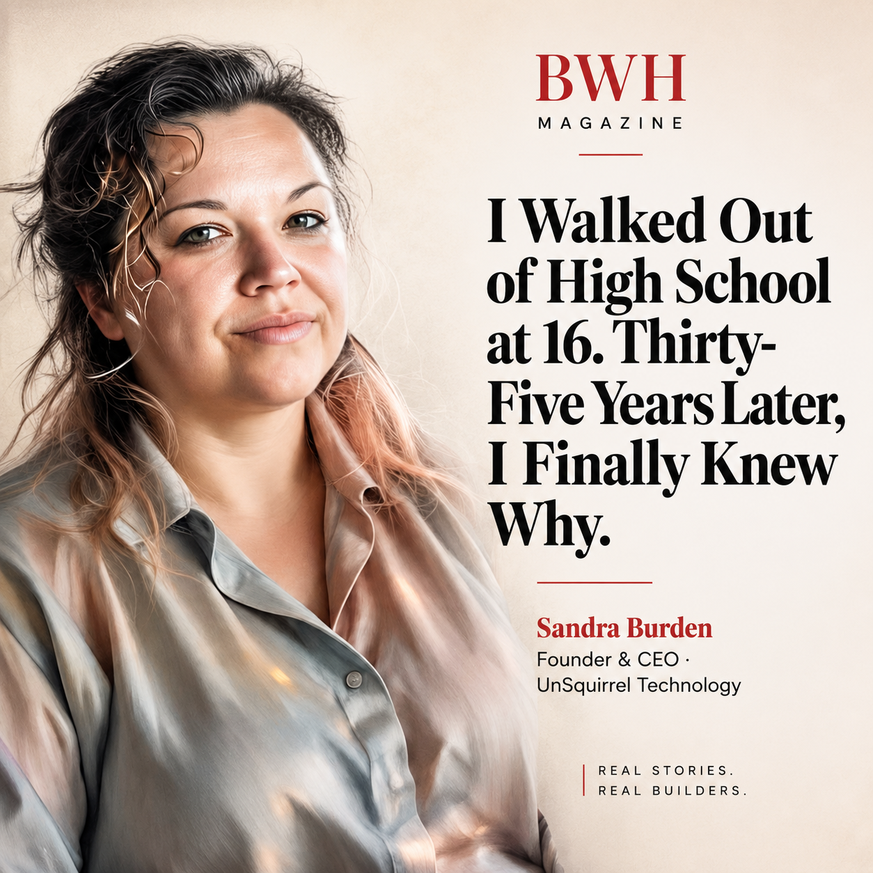 I Walked Out of High School at 16. Thirty-Five Years Later, I Finally Knew Why.