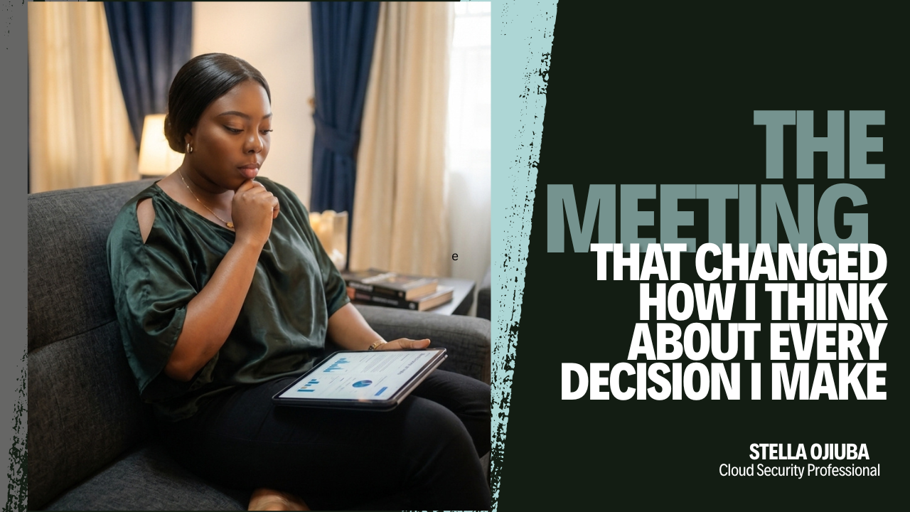 The Meeting That Changed How I Think About Every Decision I Make